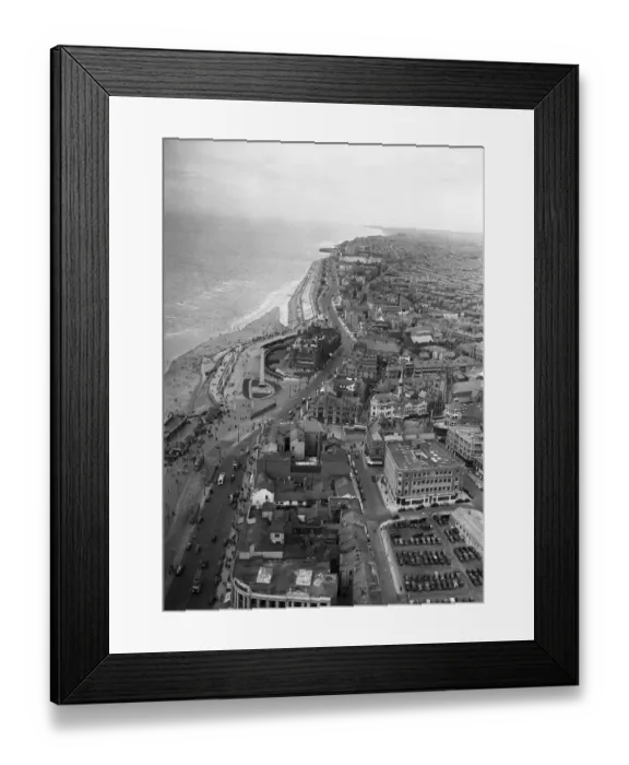 Framed Print : Aerial views of Blackpool, Lancashire. 21st August 1949
