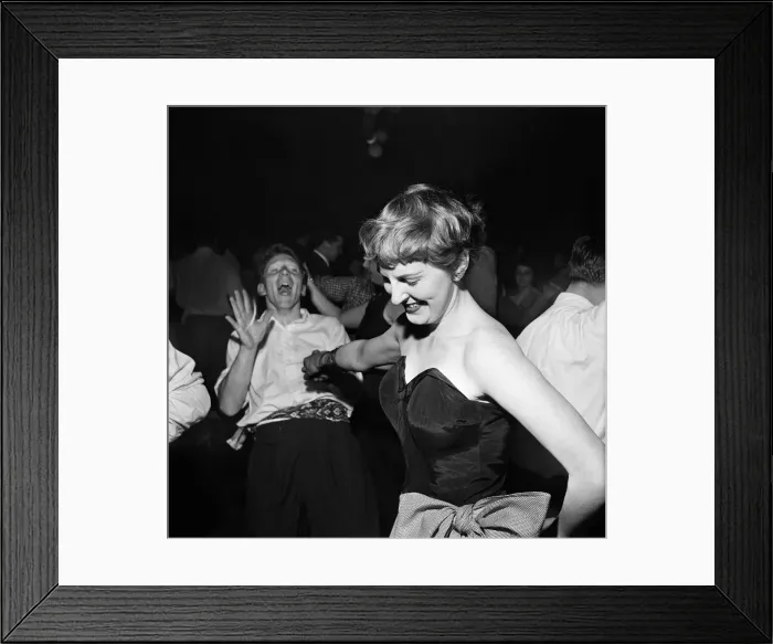 Framed Print : Cambridge University Jazz Club Ball. Cambridge, Cambridgeshire, 11th June 1954 Framed Print : Cambridge University Jazz Club Ball. Cambridge, Cambridgeshire, 11th June 1954