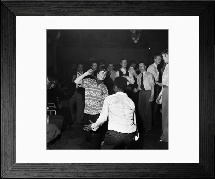 Framed Print : Cambridge University Jazz Club Ball. Cambridge, Cambridgeshire, 11th June 1954 Framed Print : Cambridge University Jazz Club Ball. Cambridge, Cambridgeshire, 11th June 1954