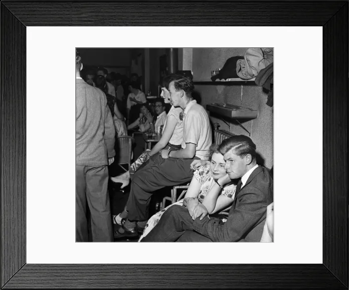Framed Print : Cambridge University Jazz Club Ball. Cambridge, Cambridgeshire, 11th June 1954 Framed Print : Cambridge University Jazz Club Ball. Cambridge, Cambridgeshire, 11th June 1954