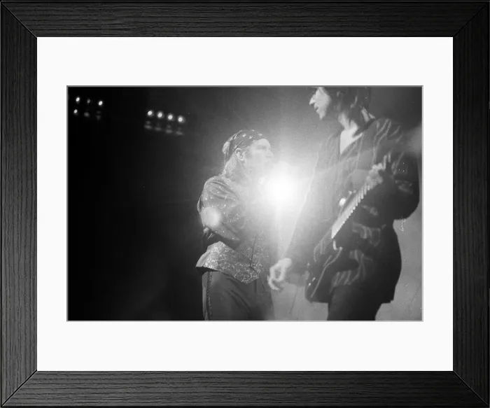 Framed Print : Duran Duran performing at the NEC Arena, a 16, 000 capacity venue located adjacent to Framed Print : Duran Duran performing at the NEC Arena, a 16, 000 capacity venue located adjacent to