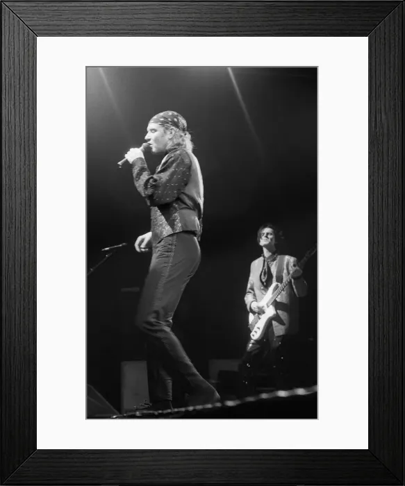 Framed Print : Duran Duran performing at the NEC Arena, a 16, 000 capacity venue located adjacent to