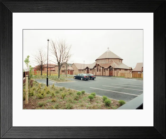 Framed Print : Berwick Hills new complex, Middlesbrough, 17th April 1998 Framed Print : Berwick Hills new complex, Middlesbrough, 17th April 1998