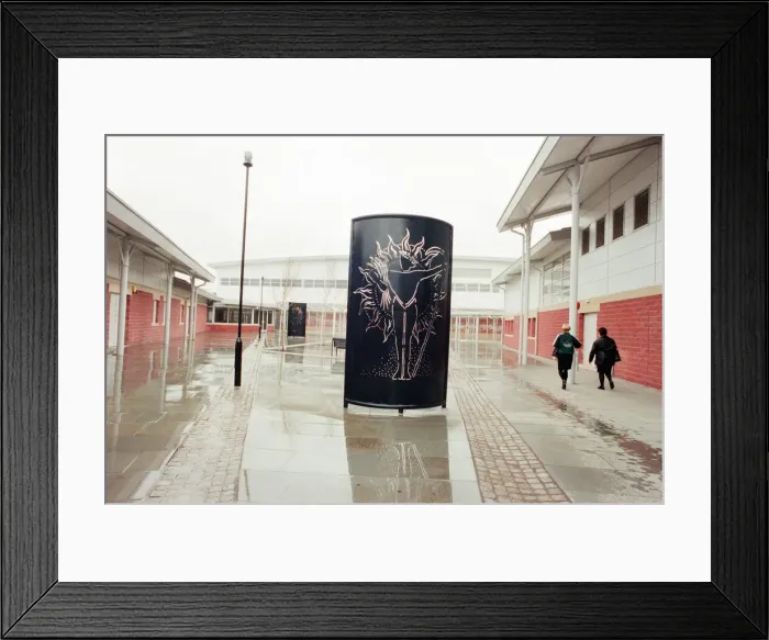 Framed Print : Sculptures of Greek Goddess Ceres and Aphrodite, which are on display at The Neptune