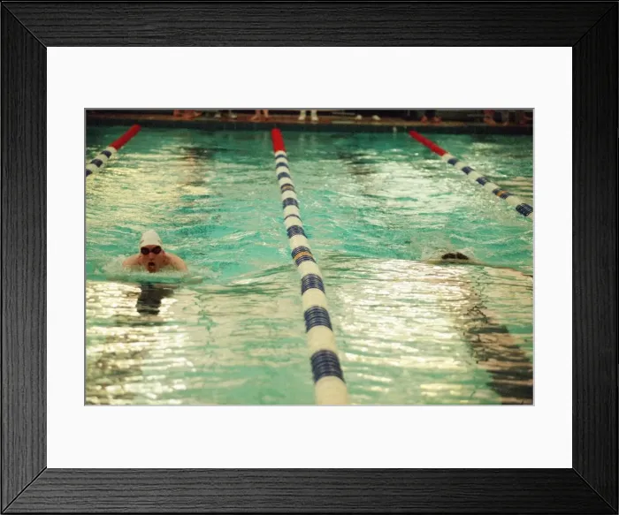 Framed Print : Action at the Guisborough Swimming Club Gala. 16th November 1997 Framed Print : Action at the Guisborough Swimming Club Gala. 16th November 1997