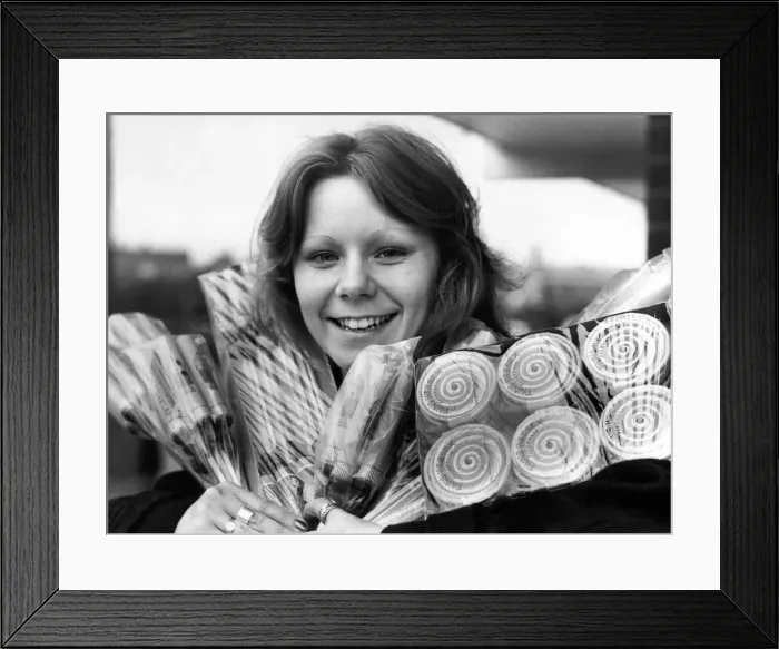 Framed Print : Dian Harker, aged 20, of Tipton will be going to an organised bonfire on November the 5th Framed Print : Dian Harker, aged 20, of Tipton will be going to an organised bonfire on November the 5th