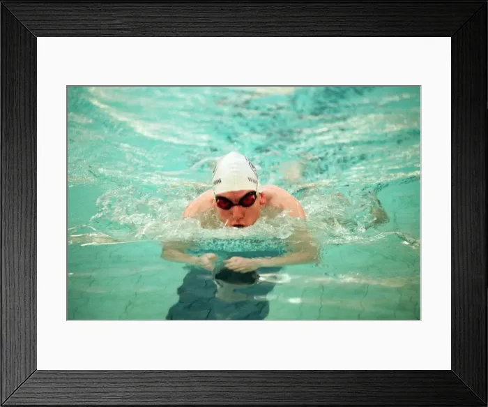 Framed Print : Action at the Guisborough Swimming Club Gala. 16th November 1997 Framed Print : Action at the Guisborough Swimming Club Gala. 16th November 1997