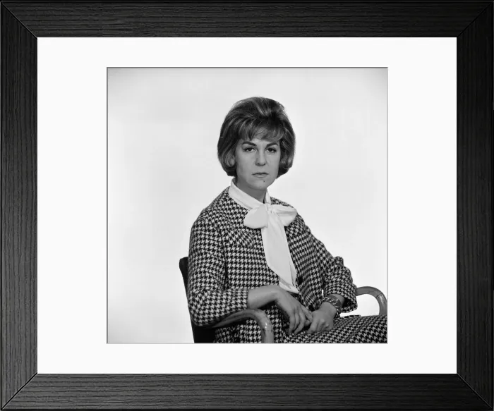 Framed Print : Miss Felicity Green, Daily Mirror Assistant Editor. 16th March 1962 Framed Print : Miss Felicity Green, Daily Mirror Assistant Editor. 16th March 1962