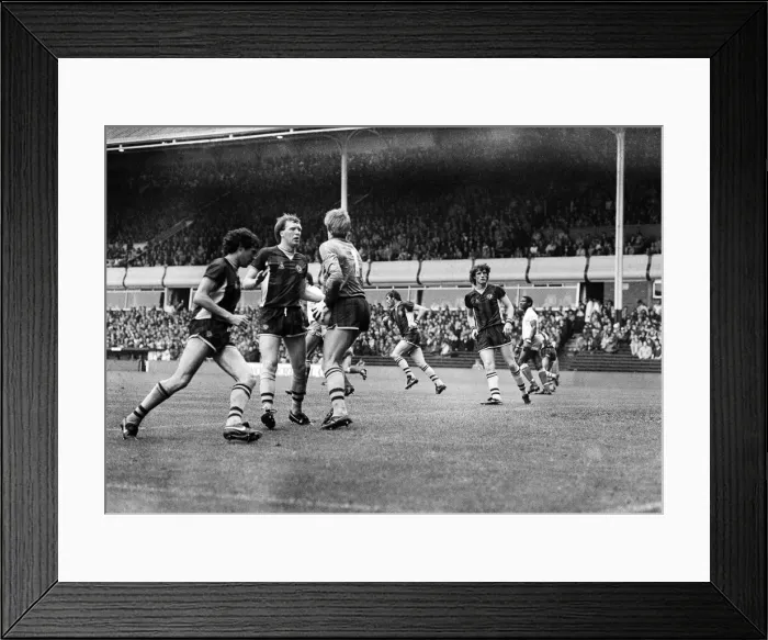 Framed Print : Aston Villa v Birmingham City, played at Villa Park. League Division One Framed Print : Aston Villa v Birmingham City, played at Villa Park. League Division One