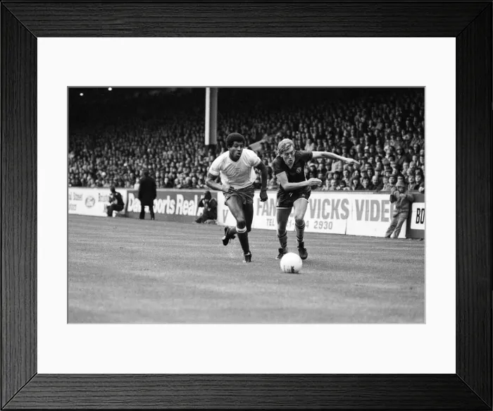 Framed Print : Aston Villa v Birmingham City, played at Villa Park. League Division One Framed Print : Aston Villa v Birmingham City, played at Villa Park. League Division One