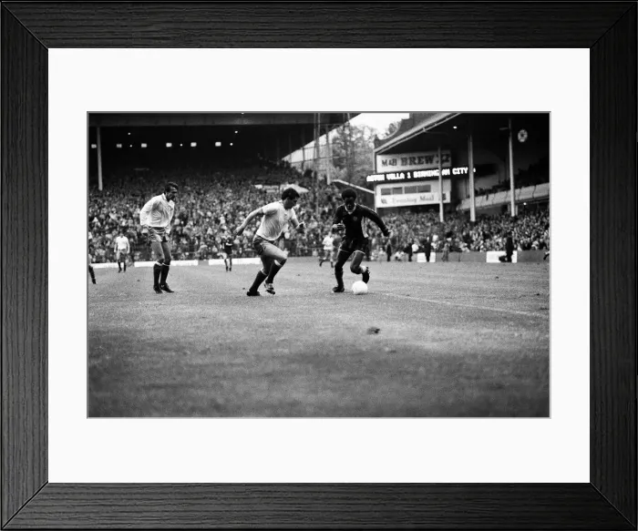 Framed Print : Aston Villa v Birmingham City, played at Villa Park. League Division One Framed Print : Aston Villa v Birmingham City, played at Villa Park. League Division One