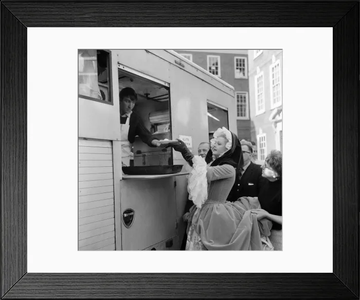 Framed Print : Angela Lansbury on the set of The Amorous Adventures of Moll Flanders Framed Print : Angela Lansbury on the set of The Amorous Adventures of Moll Flanders