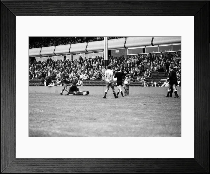 Framed Print : Aston Villa v Birmingham City, played at Villa Park. League Division One Framed Print : Aston Villa v Birmingham City, played at Villa Park. League Division One