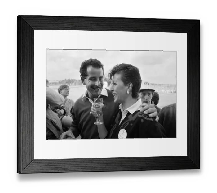 Framed Print : The Ryder Cup tournament held 13th to 15th September, 1985 at the Brabazon Course of