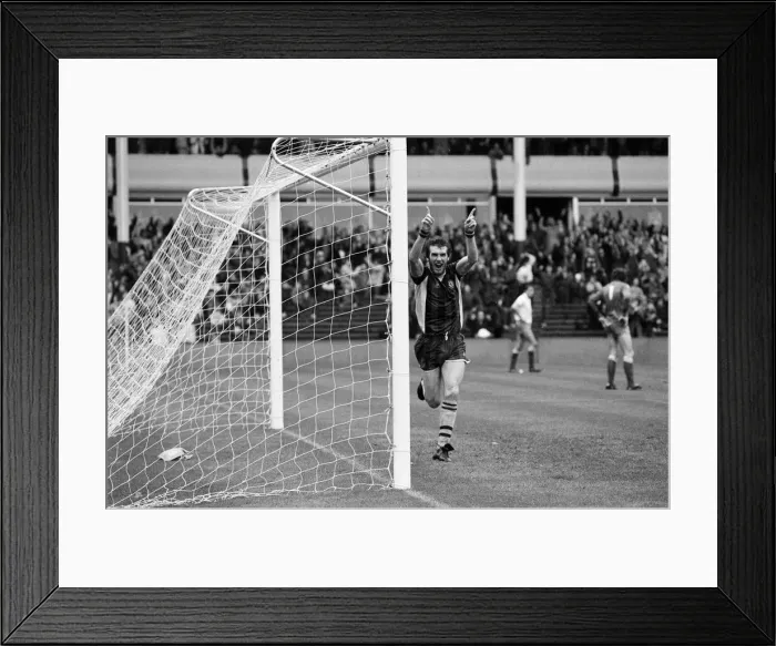 Framed Print : Aston Villa v Birmingham City, played at Villa Park. League Division One Framed Print : Aston Villa v Birmingham City, played at Villa Park. League Division One