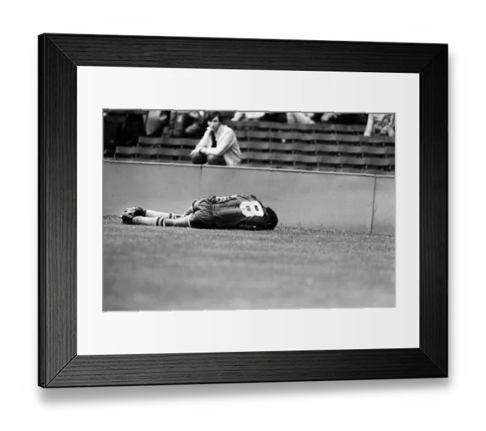 Framed Print : Aston Villa v Birmingham City, played at Villa Park. League Division One