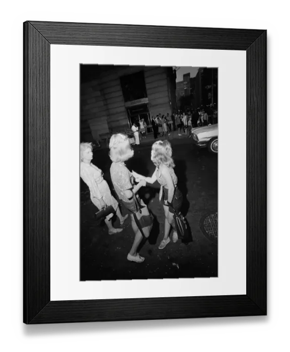 Framed Print : The Beatles in New York City, on their North American Tour a head of their concert to be Framed Print : The Beatles in New York City, on their North American Tour a head of their concert to be