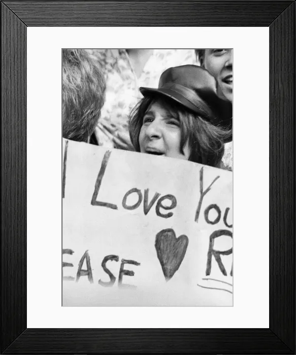 Framed Print : The Beatles in New York City, on their North American Tour ahead of their concert to be Framed Print : The Beatles in New York City, on their North American Tour ahead of their concert to be