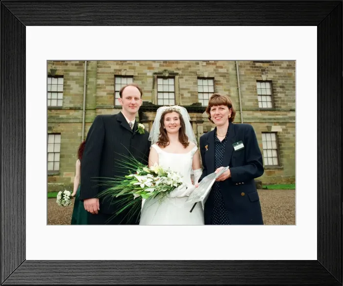 Framed Print : The National Trusts Ormesby Hall saw its first ever wedding - Melanie Westcough Framed Print : The National Trusts Ormesby Hall saw its first ever wedding - Melanie Westcough