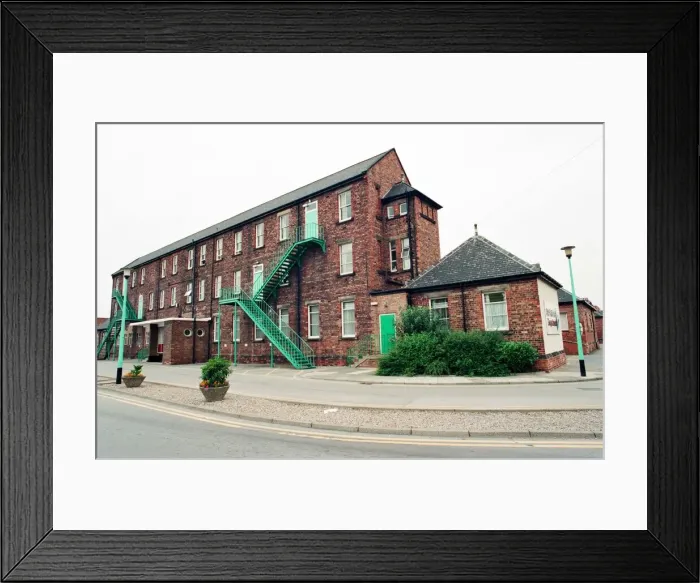Framed Print : View of Middlesbrough General Hospital. 21st July 1994 Framed Print : View of Middlesbrough General Hospital. 21st July 1994
