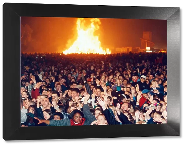 Bonfire Night Party at Heaton Park, Manchester, 4th November 1995