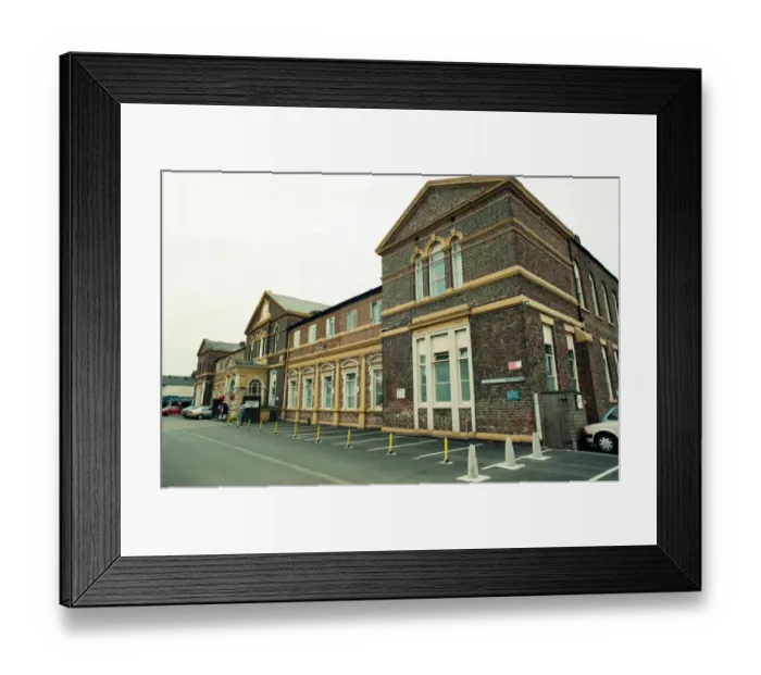Framed Print : View of North Riding Infirmary. 21st July 1994 Framed Print : View of North Riding Infirmary. 21st July 1994