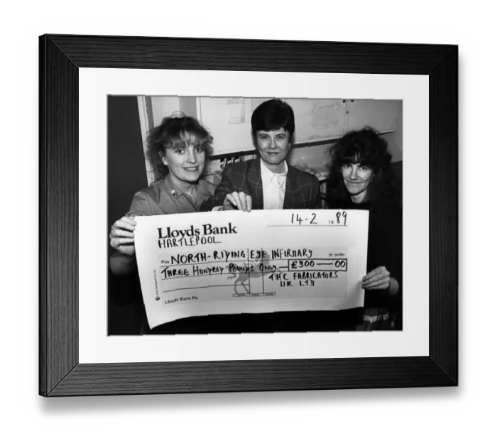 Framed Print : THC fabrications works nurse Diane Wright said it with cash after completing a week-long Framed Print : THC fabrications works nurse Diane Wright said it with cash after completing a week-long