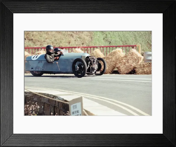 Framed Print : 1996 Saltburn Hill Climb, Sunday 15th September 1996. The annual Middlesbrough
