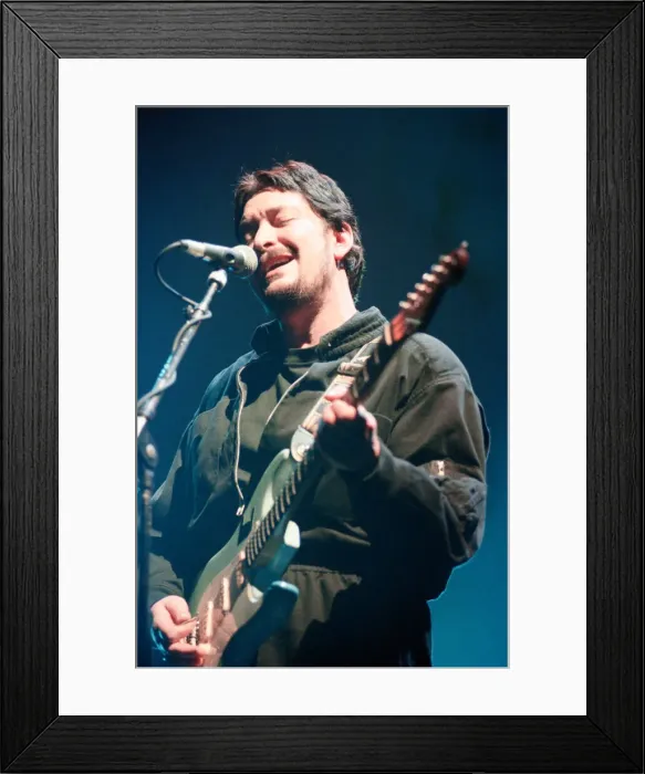 Framed Print : Chris Rea in concert at the Birmingham NEC. 21st January 1993 Framed Print : Chris Rea in concert at the Birmingham NEC. 21st January 1993