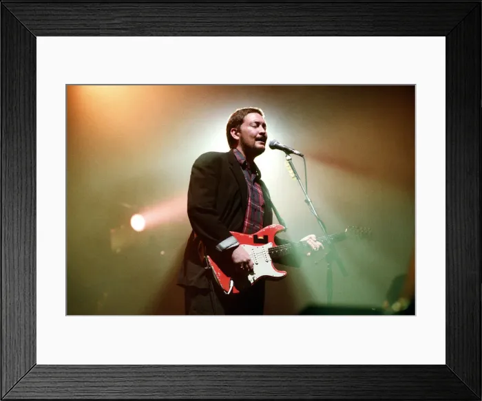 Framed Print : Chris Rea in concert at the Birmingham NEC. 9th December 1991 Framed Print : Chris Rea in concert at the Birmingham NEC. 9th December 1991