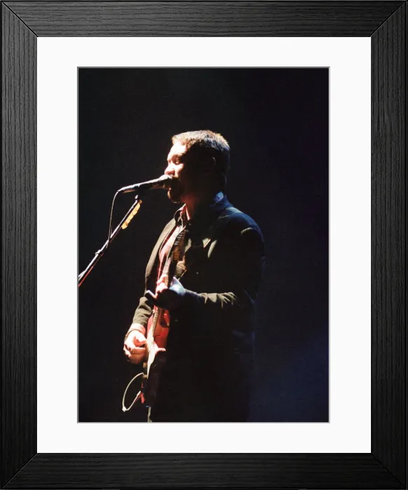 Framed Print : Chris Rea in concert at the Birmingham NEC. 9th December 1991 Framed Print : Chris Rea in concert at the Birmingham NEC. 9th December 1991