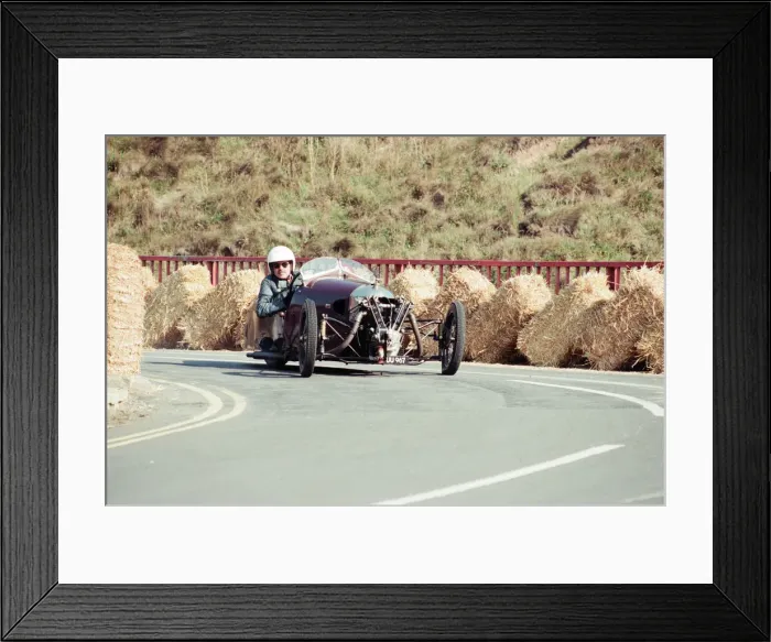 Framed Print : 1996 Saltburn Hill Climb, Sunday 15th September 1996. The annual Middlesbrough