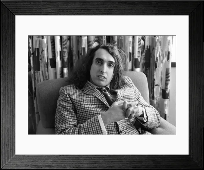 Framed Print : Tiny Tim (born Herbert Khaury) was an American singer, ukulele player Framed Print : Tiny Tim (born Herbert Khaury) was an American singer, ukulele player