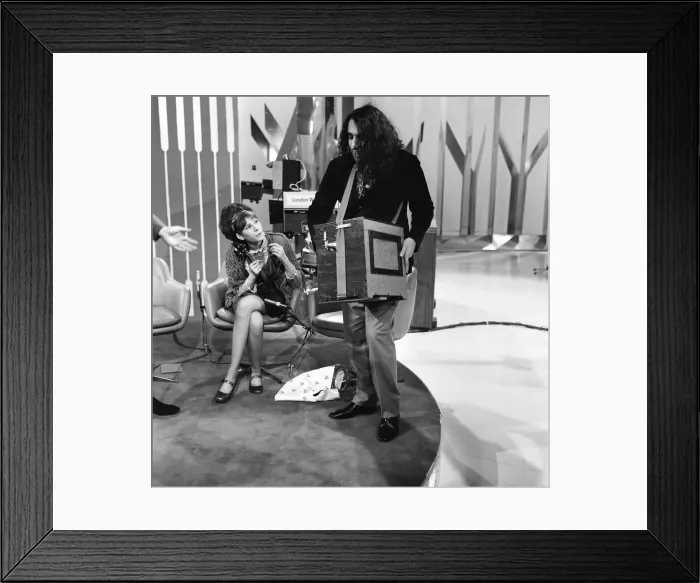 Framed Print : Tiny Tim (born Herbert Khaury; April 12, 1932 - November 30, 1996) was an American singer Framed Print : Tiny Tim (born Herbert Khaury; April 12, 1932 - November 30, 1996) was an American singer