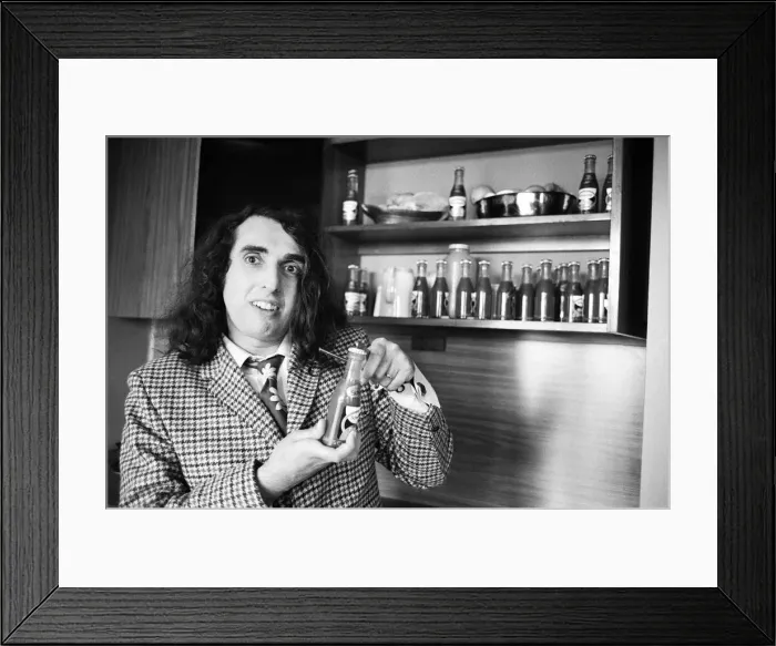 Framed Print : Tiny Tim (born Herbert Khaury) was an American singer, ukulele player
