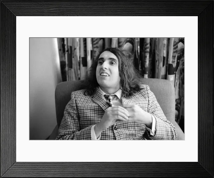 Framed Print : Tiny Tim (born Herbert Khaury) was an American singer, ukulele player Framed Print : Tiny Tim (born Herbert Khaury) was an American singer, ukulele player