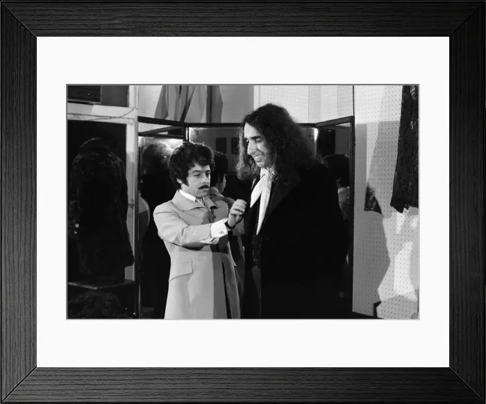 Framed Print : Tiny Tim (born Herbert Khaury; April 12, 1932 - November 30, 1996) was an American singer