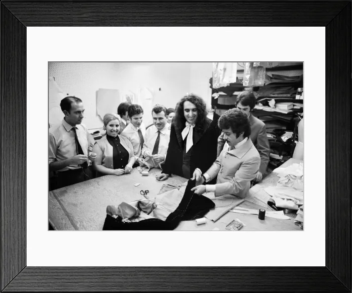 Framed Print : Tiny Tim (born Herbert Khaury; April 12, 1932 - November 30, 1996) was an American singer