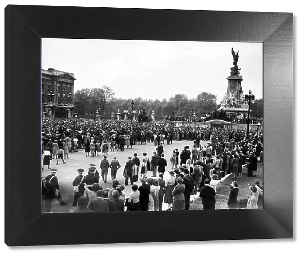 VE Day celebrations in London at the end of the Second World War