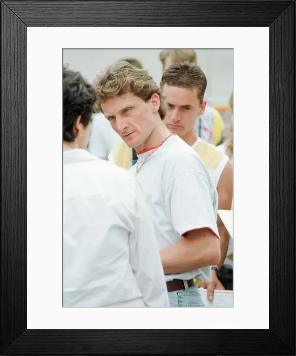 Framed Print : Carl Fogarty, World Superbike Racer, 22nd July 1994