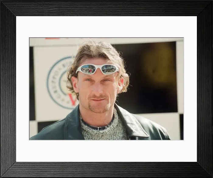Framed Print : Carl Fogarty, 3 Times World Superbike Champion, pictured at the Ducati Experience Framed Print : Carl Fogarty, 3 Times World Superbike Champion, pictured at the Ducati Experience