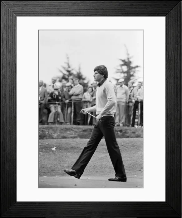 Framed Print : 1983 Suntory World Match Play Championship at Wentworth, Friday 7th October 1983