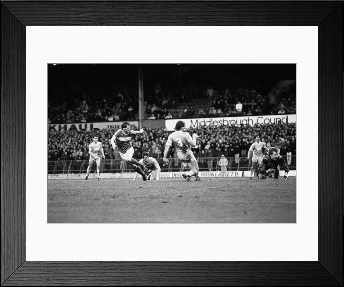Framed Print : English League Division Three match at Ayresome Park. Middlesbrough 4 v Bournemouth Framed Print : English League Division Three match at Ayresome Park. Middlesbrough 4 v Bournemouth