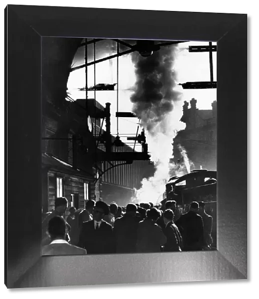 August 8th 1959: Steam enthusiasts gather for a nostalgia trip at New Street