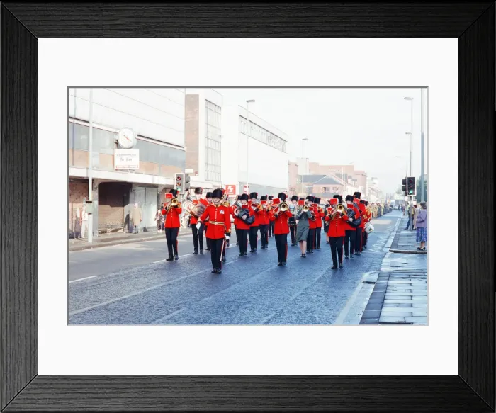 Framed Print : Remembrance Day Parade, Middlesbrough, Sunday 11th November 1990 Framed Print : Remembrance Day Parade, Middlesbrough, Sunday 11th November 1990