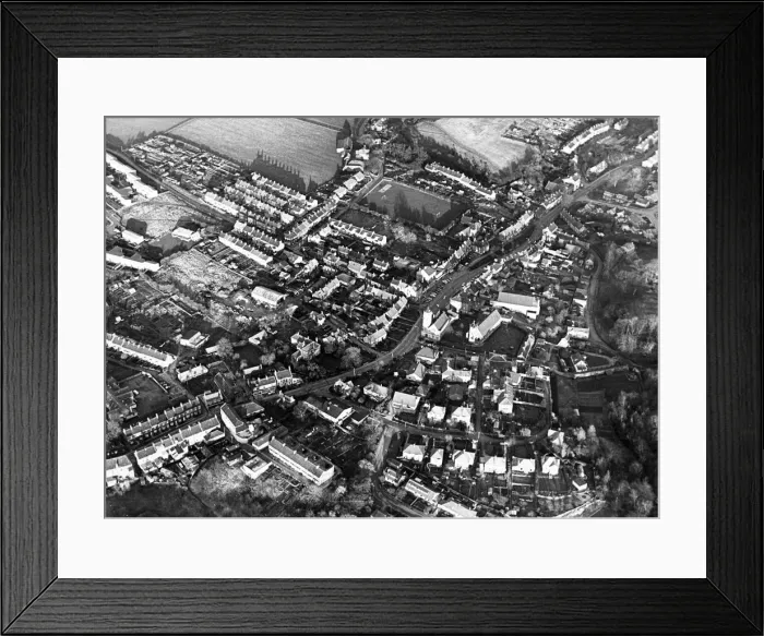 Framed Print : Birds-eye view of Loftus. 28th November 1979 Framed Print : Birds-eye view of Loftus. 28th November 1979