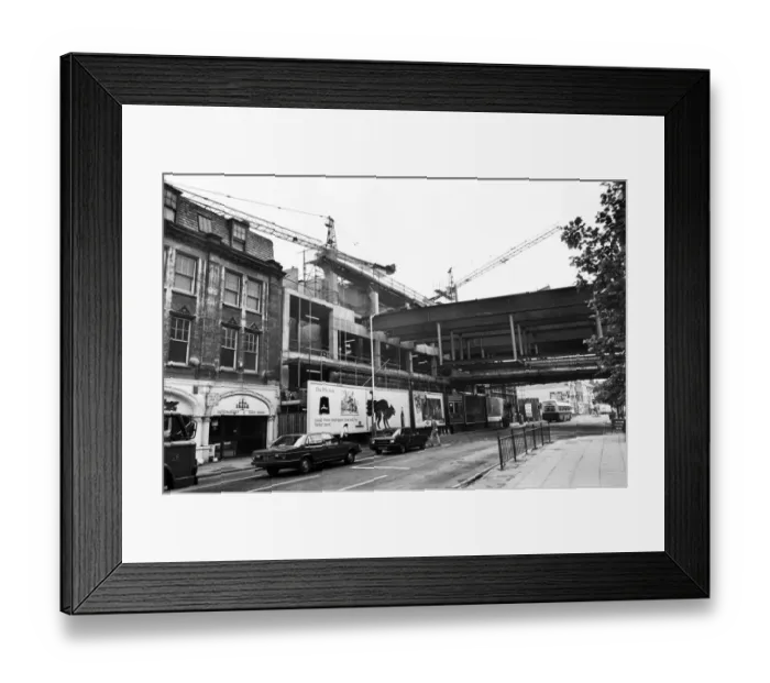 Framed Print : Exterior view of the construction of Eldon Garden Shopping Centre, Newcastle upon Tyne Framed Print : Exterior view of the construction of Eldon Garden Shopping Centre, Newcastle upon Tyne