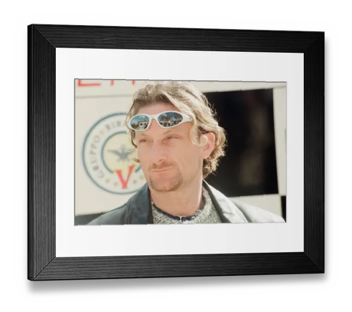 Framed Print : Carl Fogarty, 3 Times World Superbike Champion, pictured at the Ducati Experience Framed Print : Carl Fogarty, 3 Times World Superbike Champion, pictured at the Ducati Experience