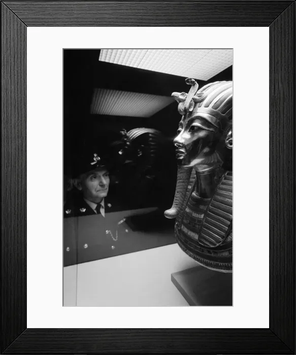 Framed Print : Tutankhamun Exhibition at the British Museum, London, 28th March 1972. Press Day Framed Print : Tutankhamun Exhibition at the British Museum, London, 28th March 1972. Press Day