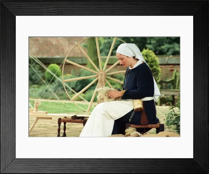 Framed Print : Members of the Rosa Mundi medieval society at their fair at Kirkleatham Old Hall Museum Framed Print : Members of the Rosa Mundi medieval society at their fair at Kirkleatham Old Hall Museum